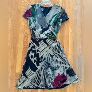 Silk Wrap Dress